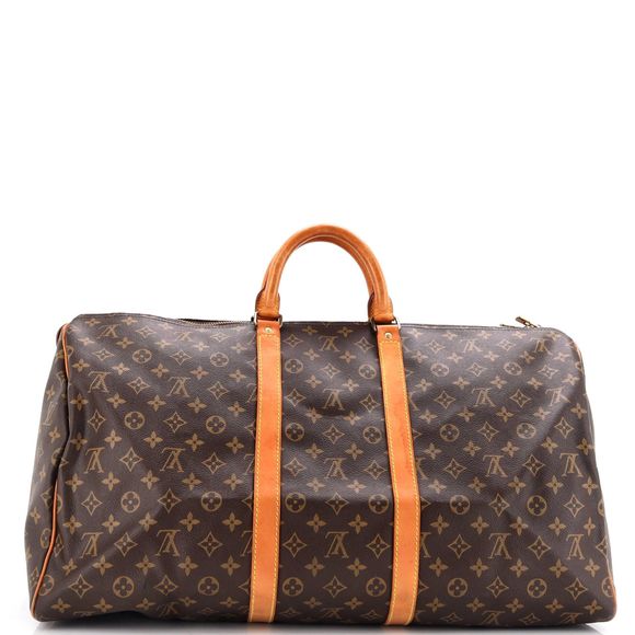 Good Louis Vuitton Keepall Bandouliere 55 Monogram - Picture 3 of 9
